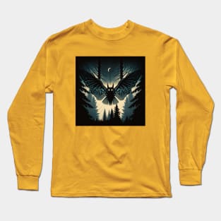 Mothman or Horror Moth? Long Sleeve T-Shirt